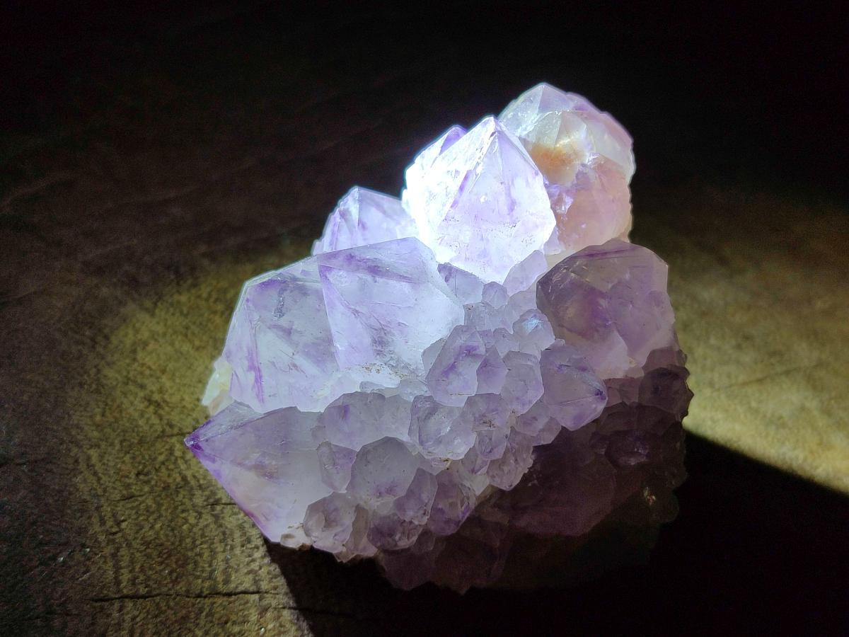 Natural Spirit Amethyst Crystals x 12 From Boekenhouthoek, South Africa