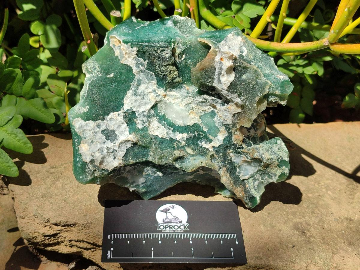 Natural Large Mtorolite Chrysoprase Specimens x 4 From Mutorashanga, Zimbabwe
