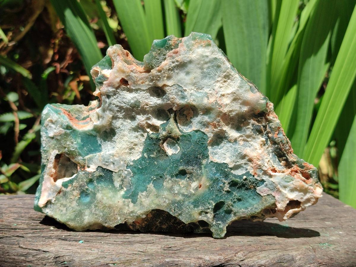 Natural Large Mtorolite Chrysoprase Specimens x 4 From Mutorashanga, Zimbabwe