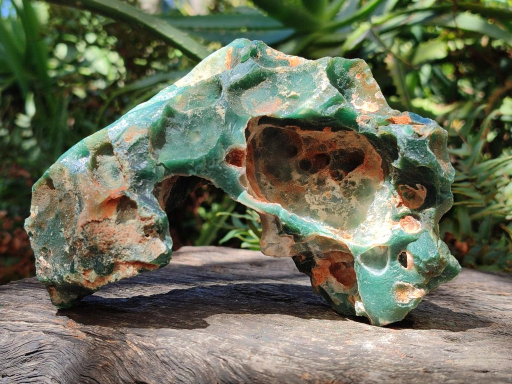 Natural Large Mtorolite Chrysoprase Specimens x 4 From Mutorashanga, Zimbabwe