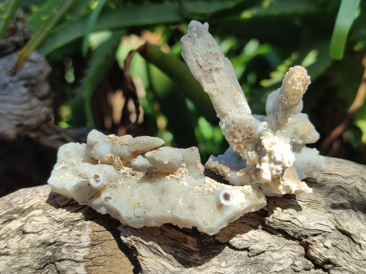 Natural Rhomboherdral and Spearhead Calcite Crystal Specimens x 35 From Albert's Mountain, Lesotho