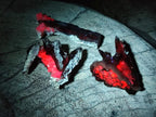 Natural Rhomboherdral and Spearhead Calcite Crystal Specimens x 35 From Albert's Mountain, Lesotho