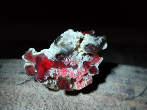 Natural Rhomboherdral and Spearhead Calcite Crystal Specimens x 35 From Albert's Mountain, Lesotho