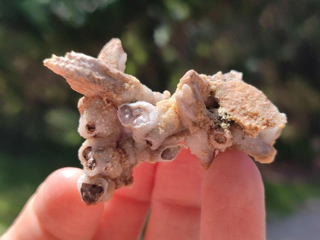 Natural Rhomboherdral and Spearhead Calcite Crystal Specimens x 35 From Albert's Mountain, Lesotho