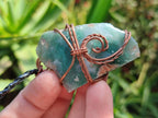 Hand Made Mixed Stone Copper Wire Wrapped Necklaces x 12 From South Africa