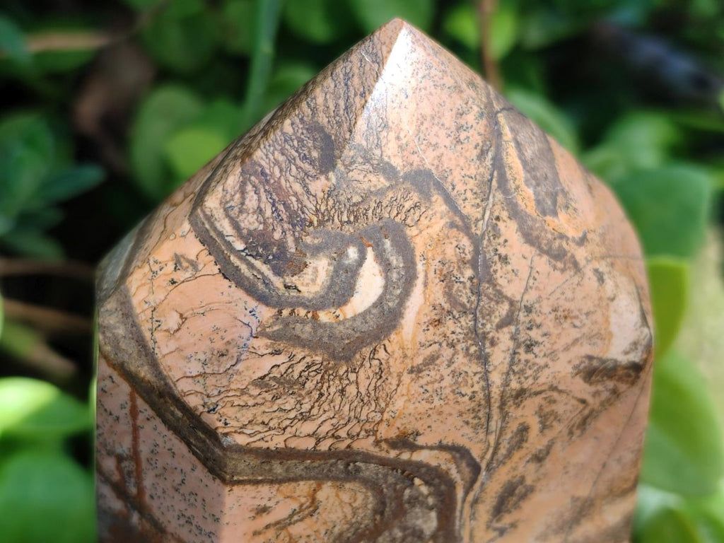 Polished Picture Stone Jasper Display Crystals x 2 From Ais-Ais, Namibia