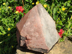 Natural Large Goethite Coated Blacknite Quartz Crystals x 2 From Madagascar
