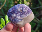 Polished Lepidolite Standing Display Pieces x 12 From Zimbabwe