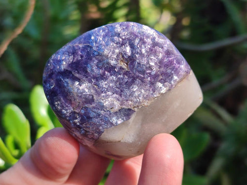 Polished Lepidolite Standing Display Pieces x 12 From Zimbabwe