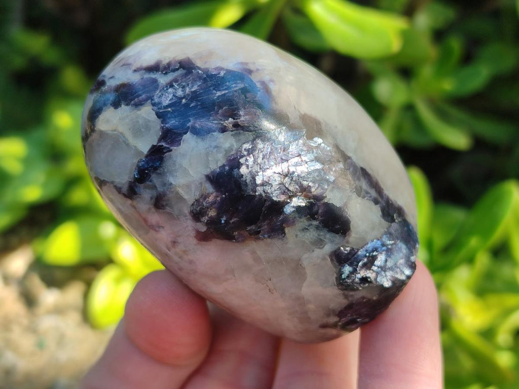 Polished Lepidolite Standing Display Pieces x 12 From Zimbabwe