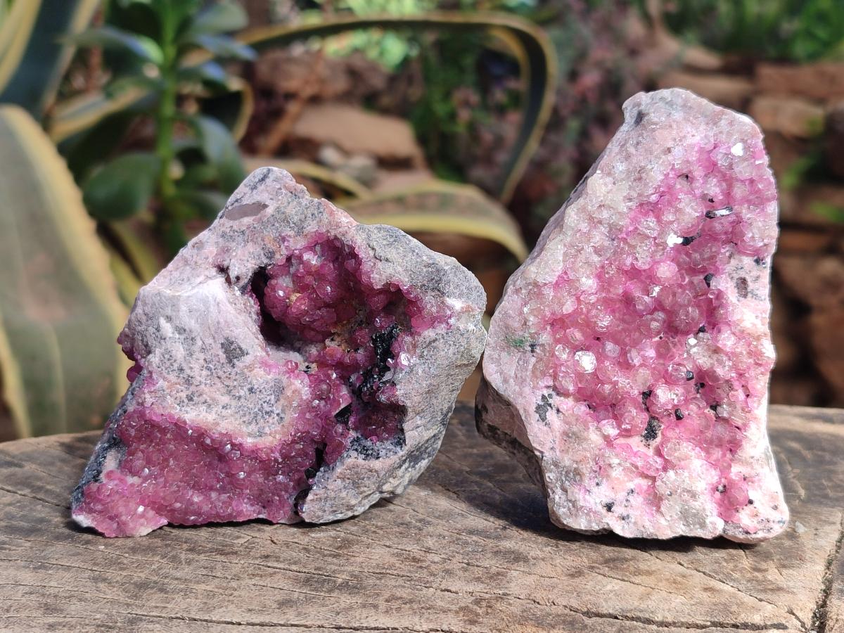Natural Spherocobaltite Specimens x 6 From Mashamba West Mine, Congo