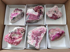 Natural Spherocobaltite Specimens x 6 From Mashamba West Mine, Congo