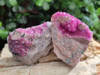 Natural Spherocobaltite Specimens x 6 From Mashamba West Mine, Congo