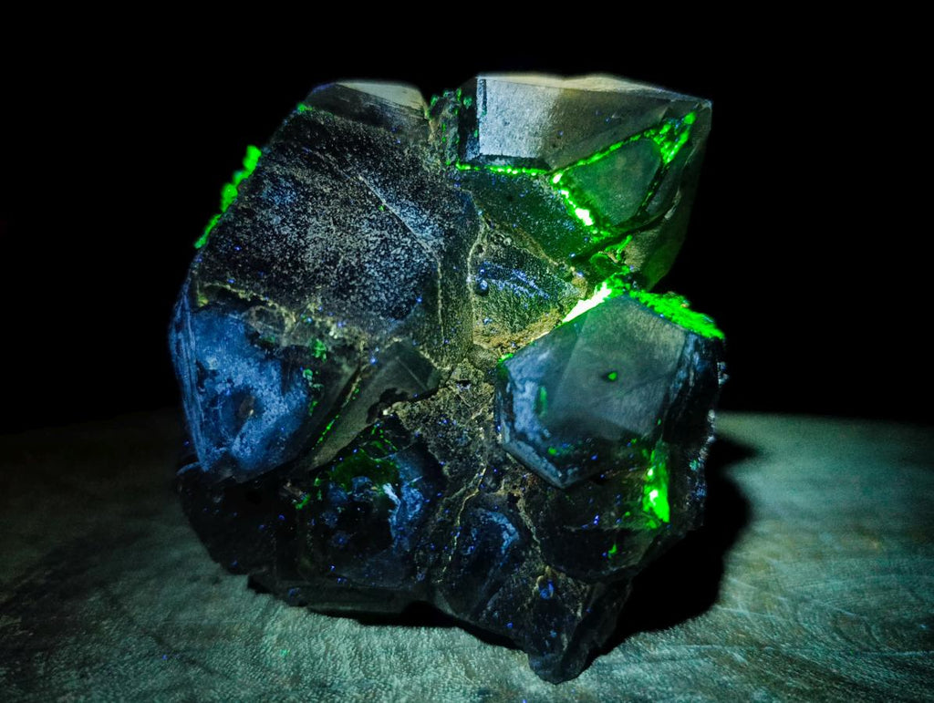Natural Smokey Quartz Clusters with Associated Minerals x 7 From Erongo, Namibia