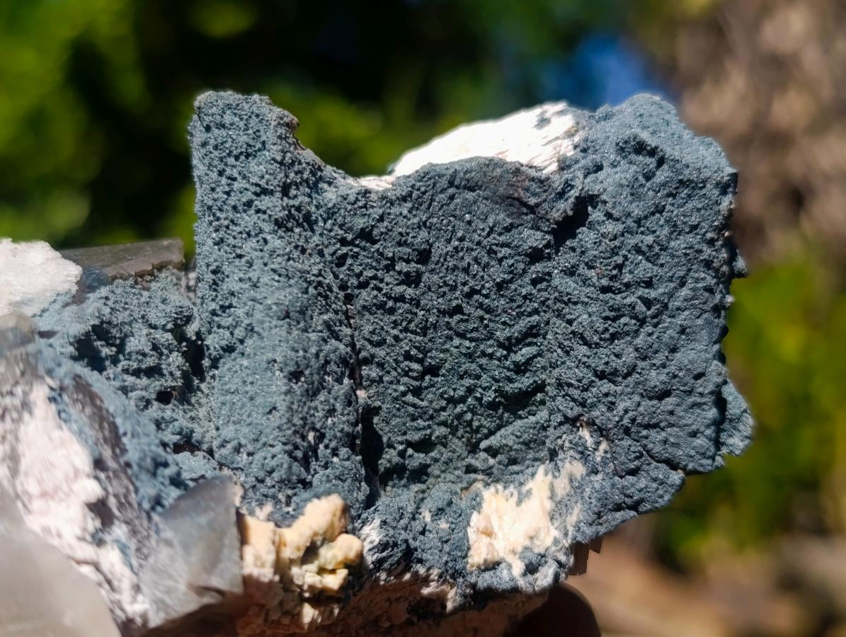Natural Smokey Quartz Clusters with Associated Minerals x 7 From Erongo, Namibia
