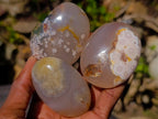 Polished Mix of Multi Mineral Galets x 12 From Southern Africa