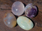 Polished Mix of Multi Mineral Galets x 12 From Southern Africa