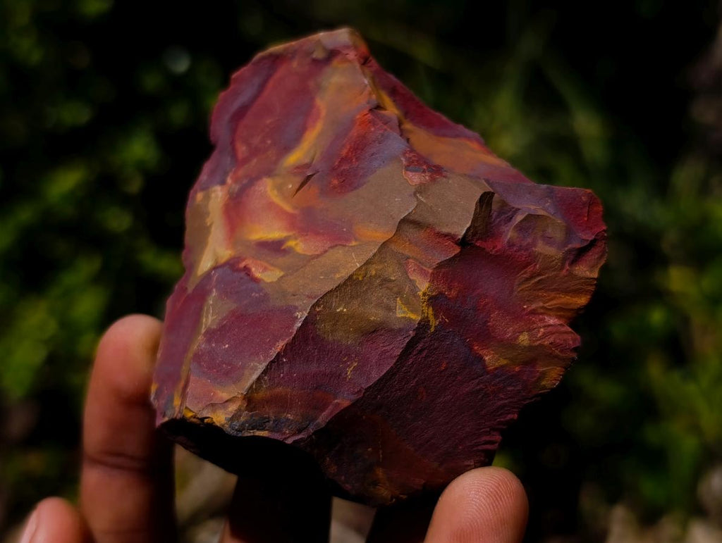 Natural Nguni Jasper Cobbed Specimens x 24 From Northern Cape, South Africa