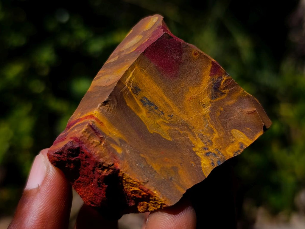 Natural Nguni Jasper Cobbed Specimens x 24 From Northern Cape, South Africa