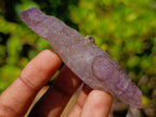 Natural Smokey Window Amethyst Crystals x 14 From Chiredzi, Zimbabwe