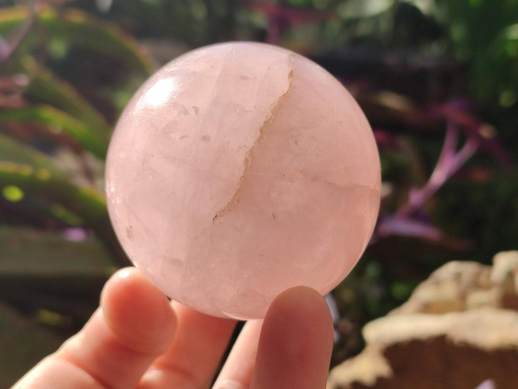 Polished Gemmy Rose Quartz Spheres x 4 From Madagascar