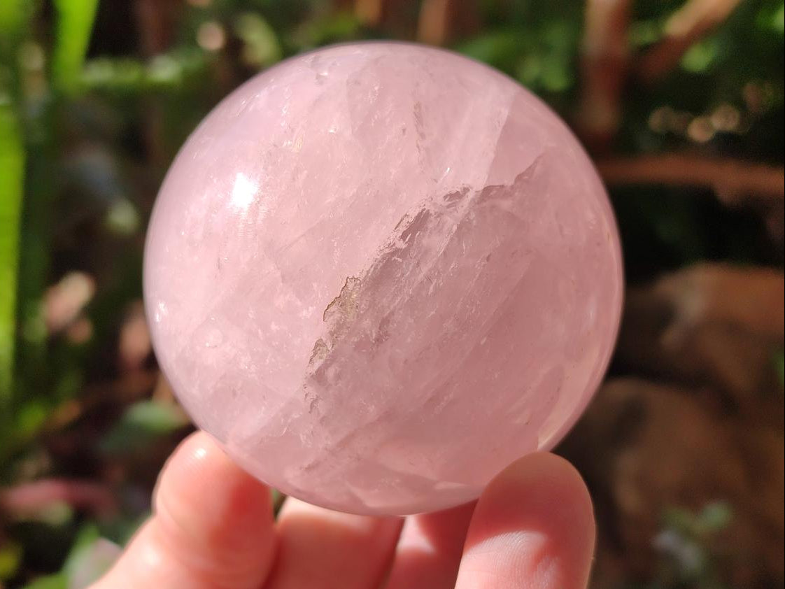 Polished Gemmy Rose Quartz Spheres x 4 From Madagascar