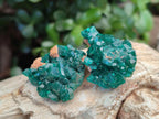 Natural Dioptase Specimens on Dolomite Matrix x 12 From Tantara Mine, Congo