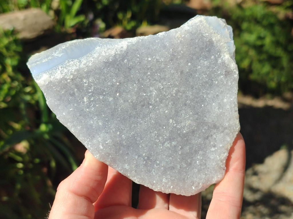 Natural Large Blue Lace Agate Specimens x 6 From Nsanje, Malawi