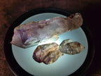 Natural Smokey Amethyst Window Crystals x 15 From Chiredzi, Zimbabwe
