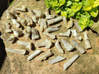 Natural Drusy Fairy Spirit Quartz Single Crystals x 75 From Boekenhouthoek, South Africa