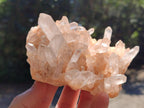 Natural Malagasy Quartz Crystal Clusters x 6 From Madagascar