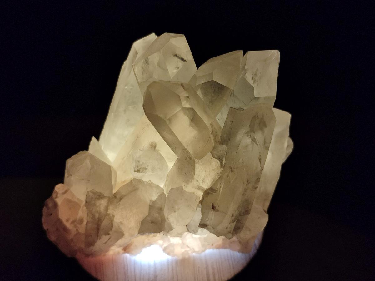 Natural Malagasy Quartz Crystal Clusters x 6 From Madagascar