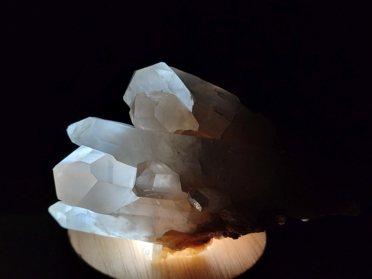Natural Malagasy Quartz Crystal Clusters x 6 From Madagascar