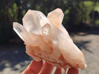 Natural Malagasy Quartz Crystal Clusters x 6 From Madagascar