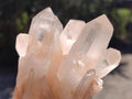 Natural Malagasy Quartz Crystal Clusters x 6 From Madagascar