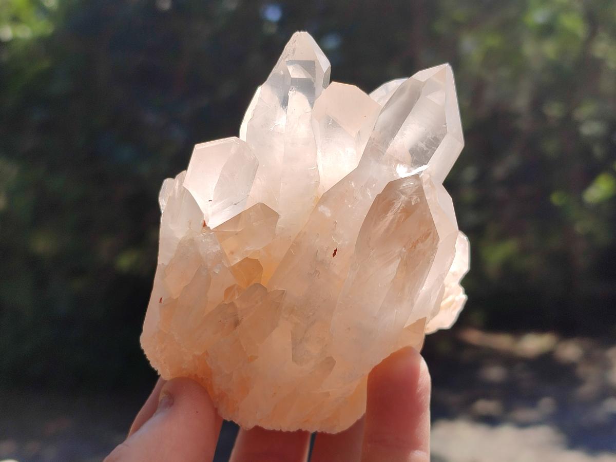 Natural Malagasy Quartz Crystal Clusters x 6 From Madagascar