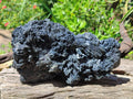 Natural XL Schorl Black Tourmaline Striated Crystalline Floater Specimen x 1 From Erongo, Namibia