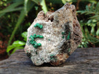 Natural Ball Malachite Specimens Coated with Drusy Quartz on Dolomite x 6 From Mindingi Mine, Kambove, Congo
