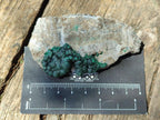 Natural Ball Malachite Specimens Coated with Drusy Quartz on Dolomite x 6 From Mindingi Mine, Kambove, Congo