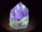 Polished Dark Purple Skeletal Window Amethyst Crystals x 12 From Akansobe, Madagascar