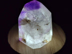 Polished Dark Purple Skeletal Window Amethyst Crystals x 12 From Akansobe, Madagascar