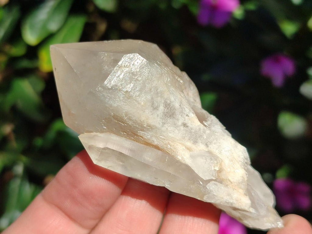 Natural Cascading Single Pineapple Quartz Crystals x 24 From Antsirabe, Madagascar