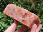 Natural Rhombohedral Sunset Orange Calcite Specimens x 4 From Spitzkop, Namibia