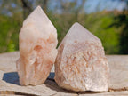 Natural Cascading "Anananas" Candle Quartz Crystals x 12 From Antsirabe, Madagascar