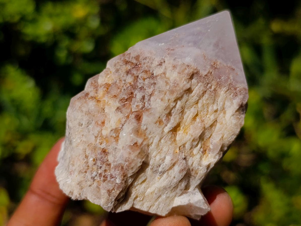 Natural Cascading "Anananas" Candle Quartz Crystals x 12 From Antsirabe, Madagascar