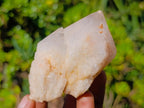 Natural Cascading "Anananas" Candle Quartz Crystals x 12 From Antsirabe, Madagascar