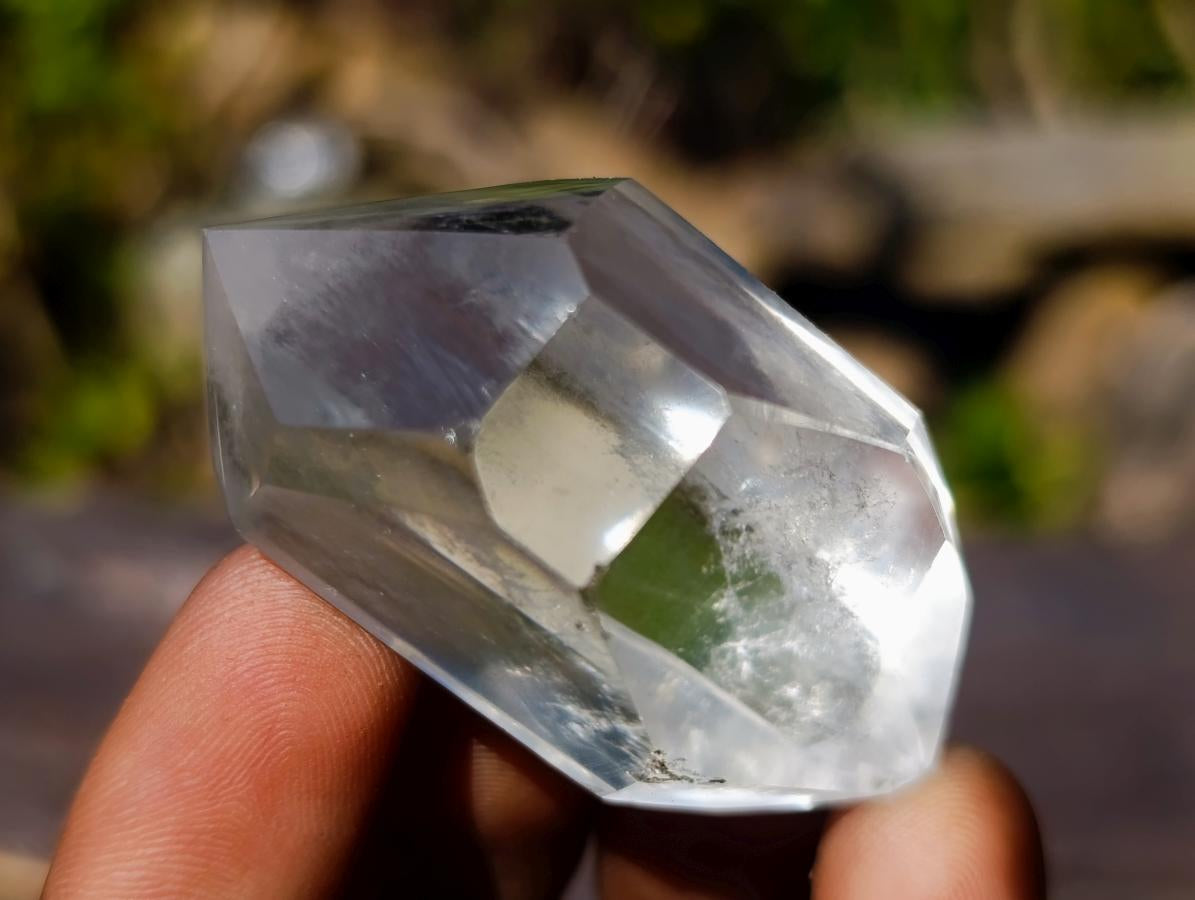 Polished Double Terminated Clear Quartz Crystals x 24 From Madagascar - Toprock Gemstones and Minerals 