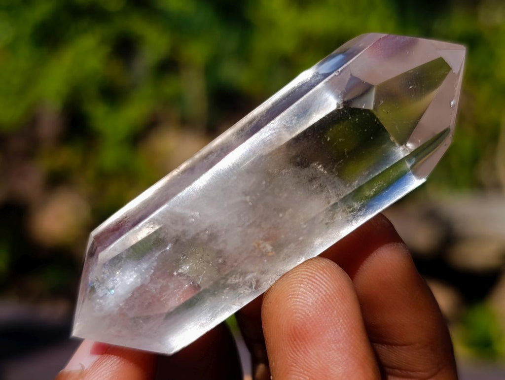 Polished Double Terminated Clear Quartz Crystals x 24 From Madagascar - Toprock Gemstones and Minerals 