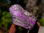 Natural Metallic Cobbed Purpurite Specimens x 35 From Erongo, Namibia