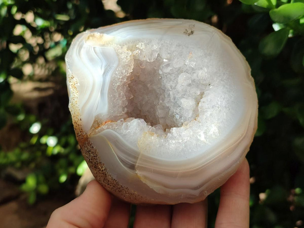 Polished Mix of Banded Agate Pieces x 6 From Madagascar